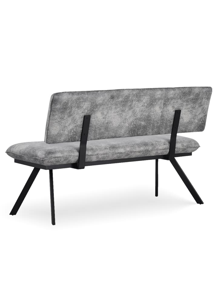 B&D Home Sitzbank JUNA, Grau, 140cm günstig kaufen