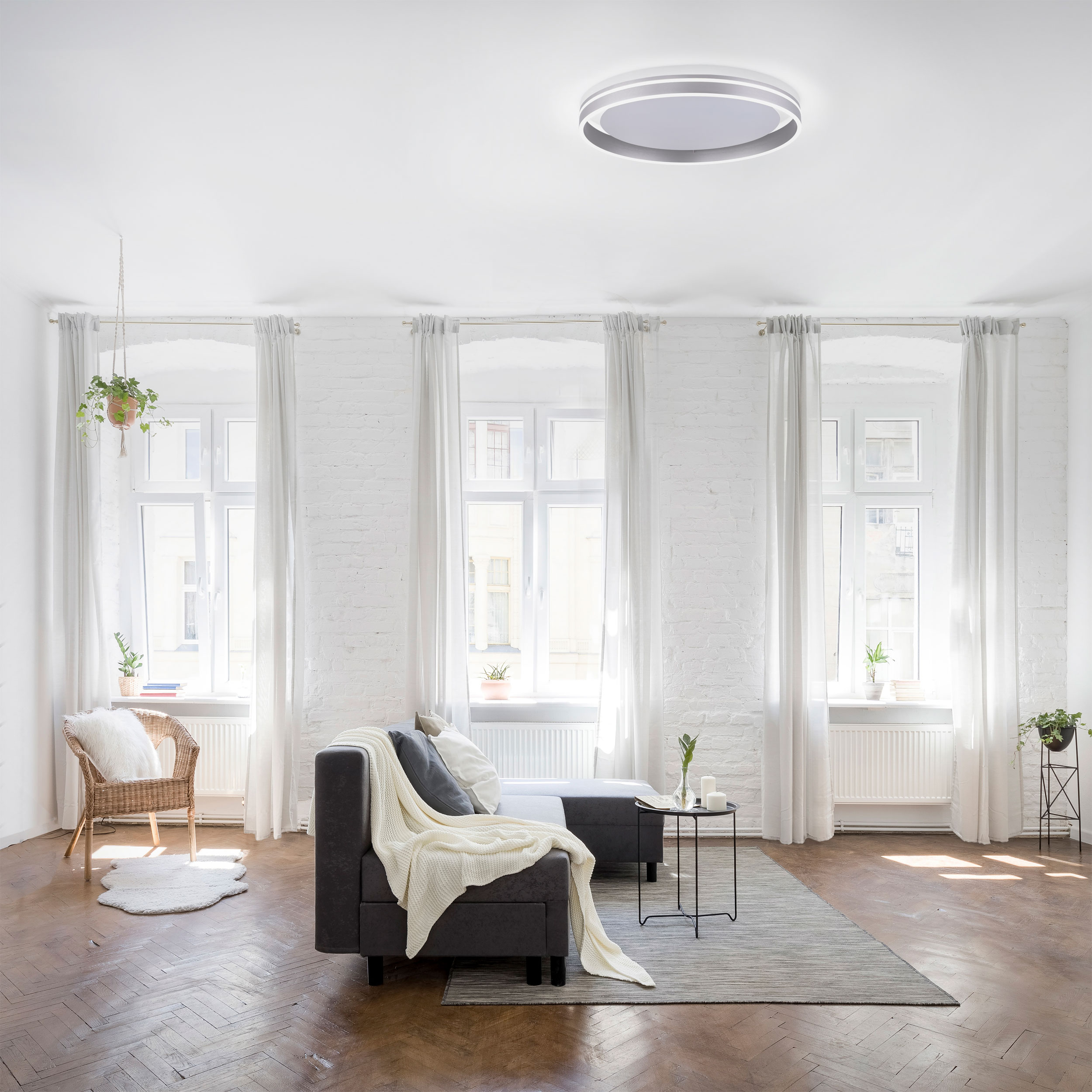 QLED-Deckenleuchte 1flg