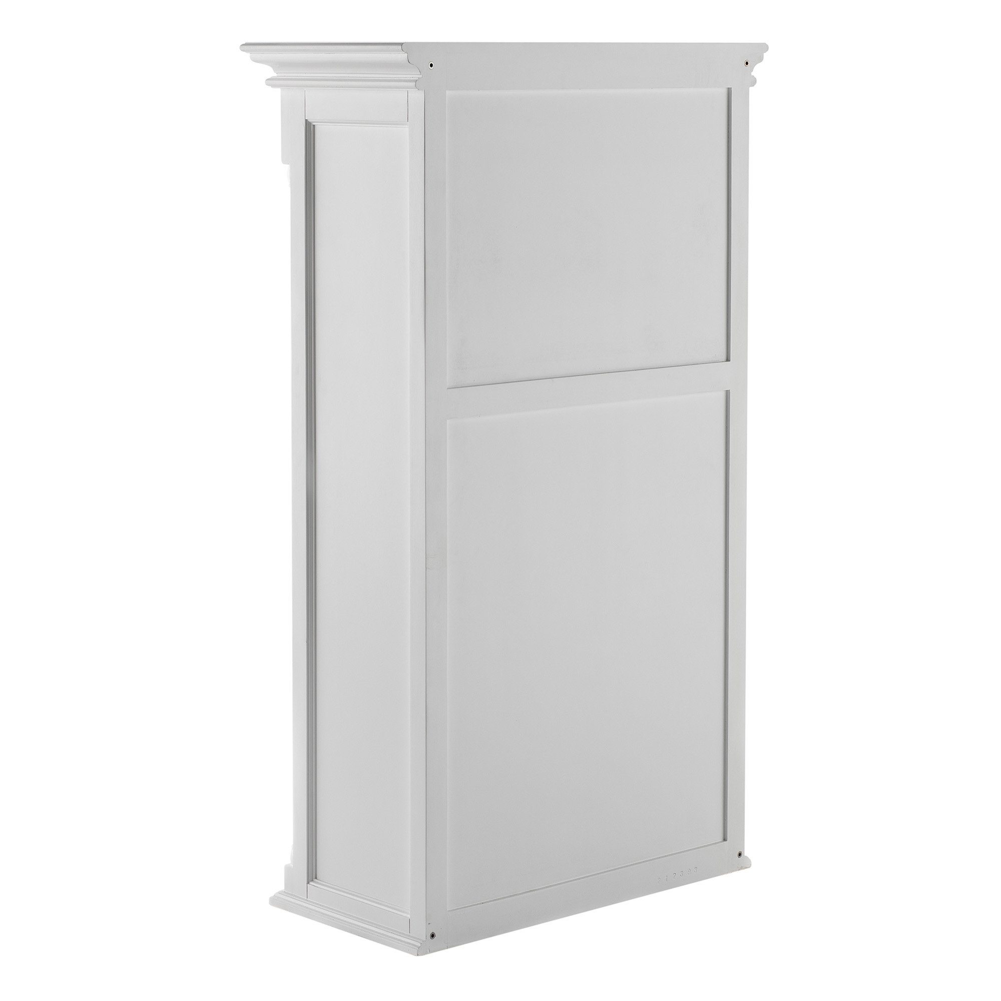 Novasolo Küchenbuffet Provence Verstellbare Regale, Single-Bay Hutch Kabinett