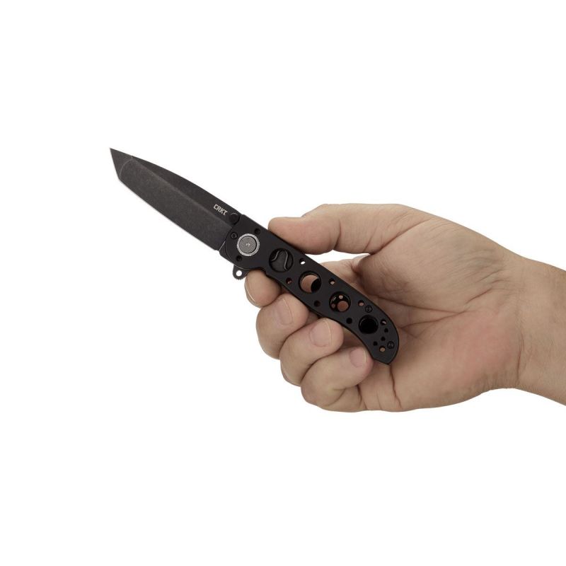 CRKT M16-DB Tanto Black Deadbolt M16-02DB