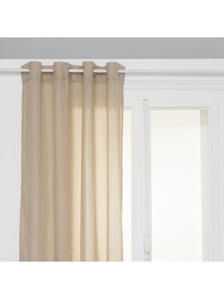 Atmosphera Créateur d'intérieur Gardine in beige günstig kaufen onesize