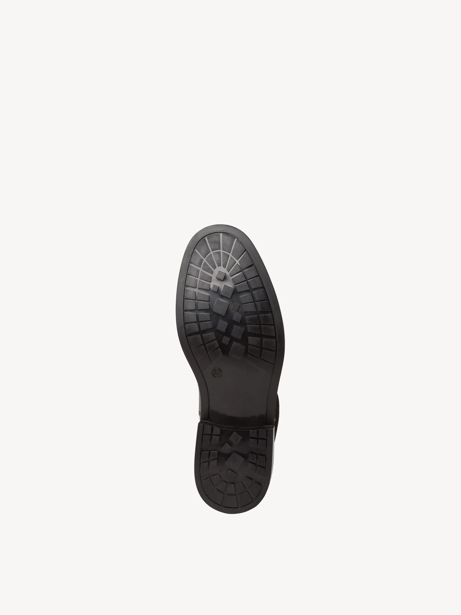 Bottine Chelsea en cuir - noir