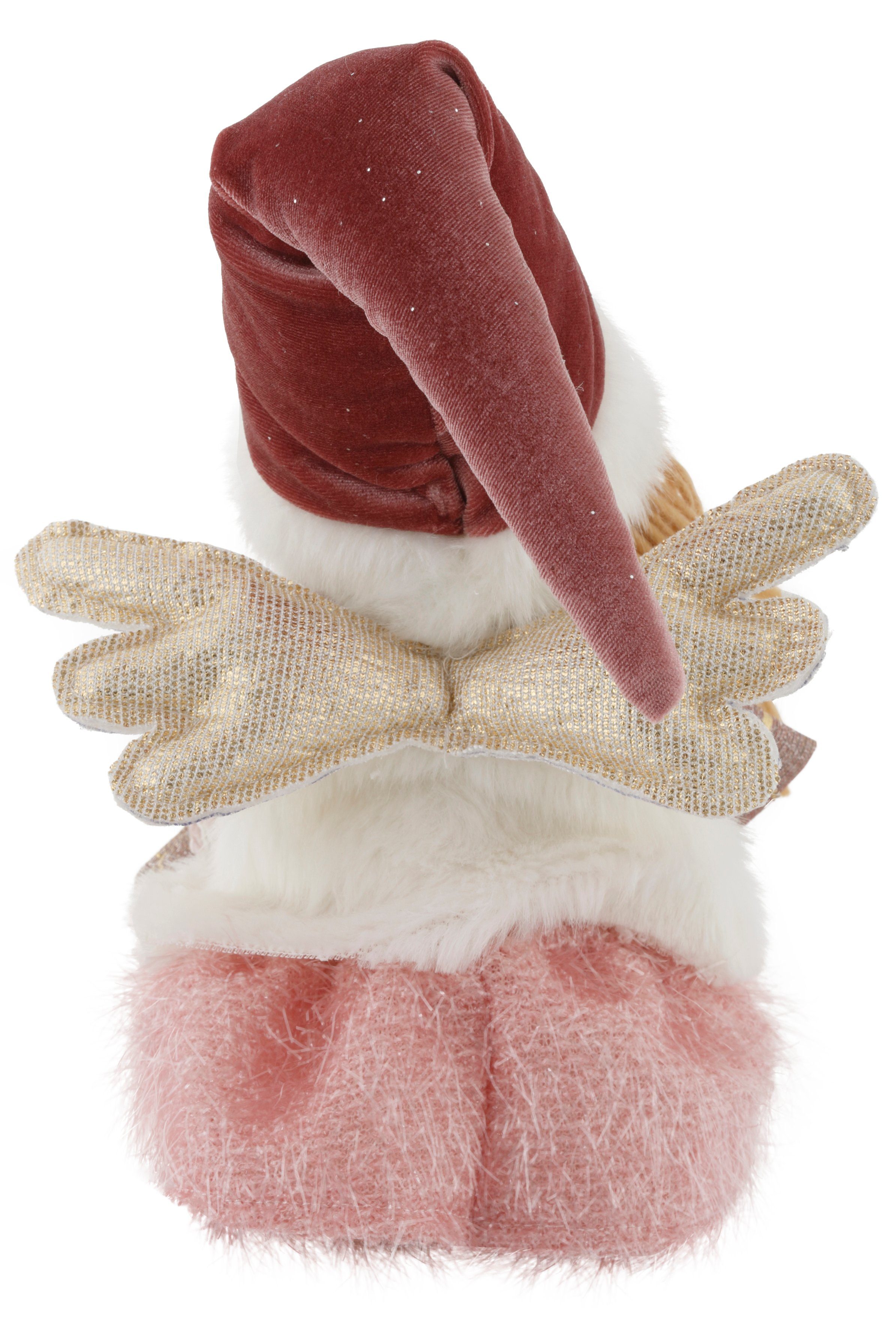 Home affaire Engelfigur Weihnachtsdeko, Kantenhocker mit Schal und Mütze