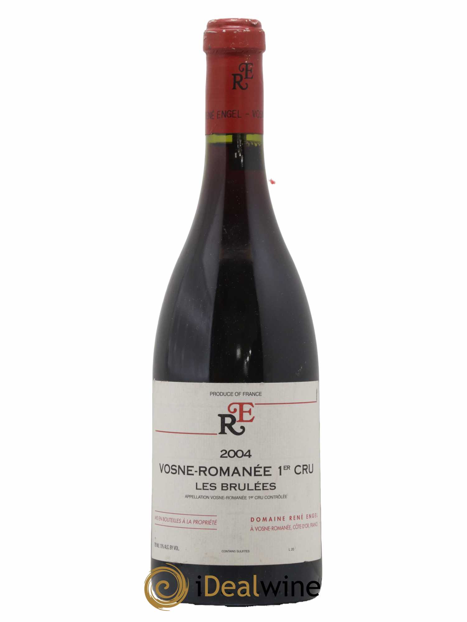 Vosne-Romanée 1er Cru Les Brûlées Domaine René Engel - Domaine Eugénie  2004 - Lot de 1 Bouteille