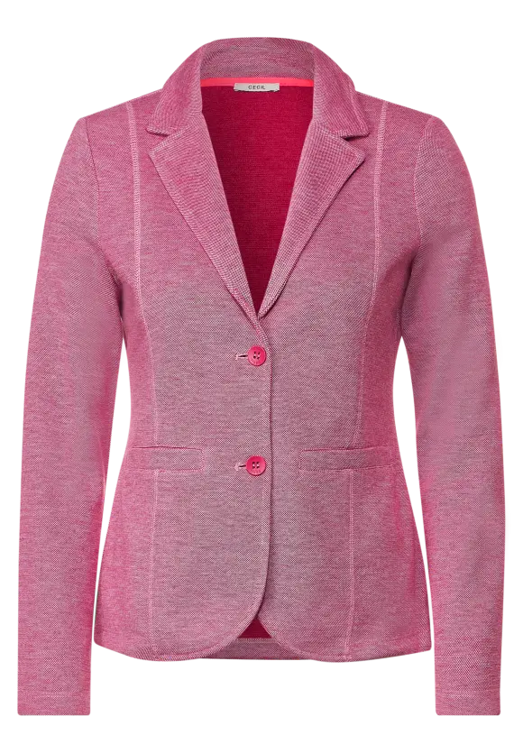 CECIL Sweatblazer in Piqué