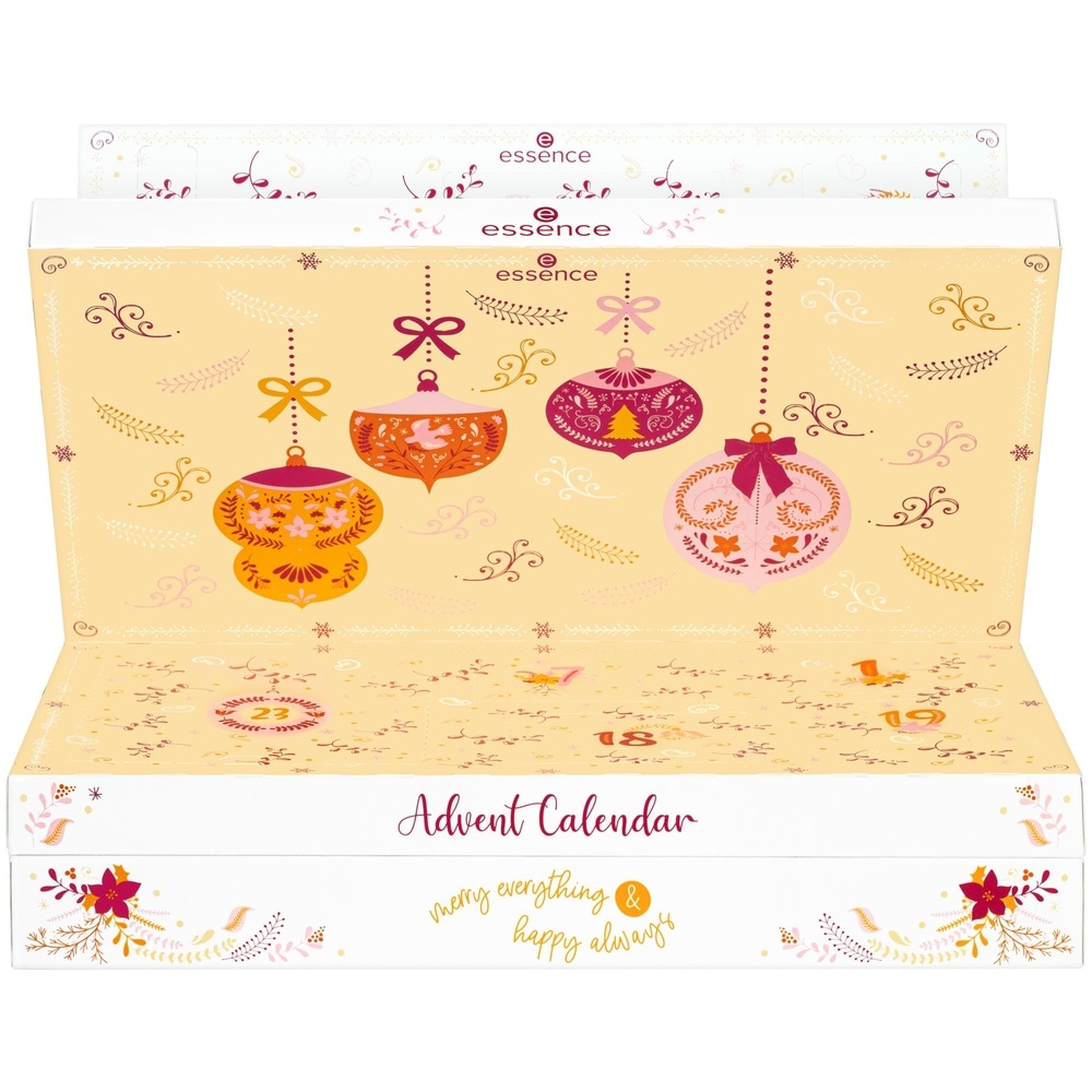 essence Calendrier de l'Avent Merry everything & happy always Coffret 24 produits routine beauté complète