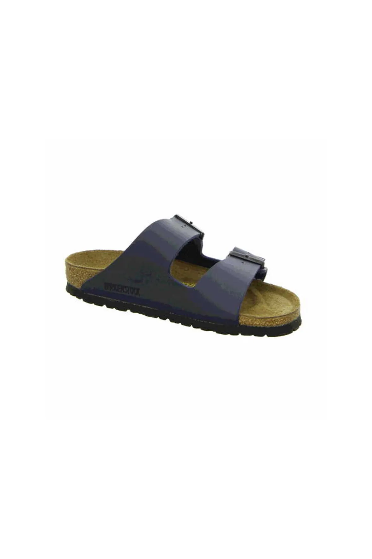Birkenstock  Pantolette - Blau - Flacher Absatz
