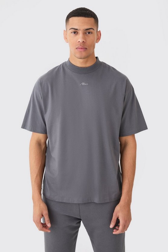 Oversize Man Signature T-Shirt und Jogginghose