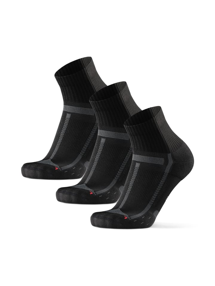 DANISH ENDURANCE Socken Long Distance in Black/Grey günstig kaufen