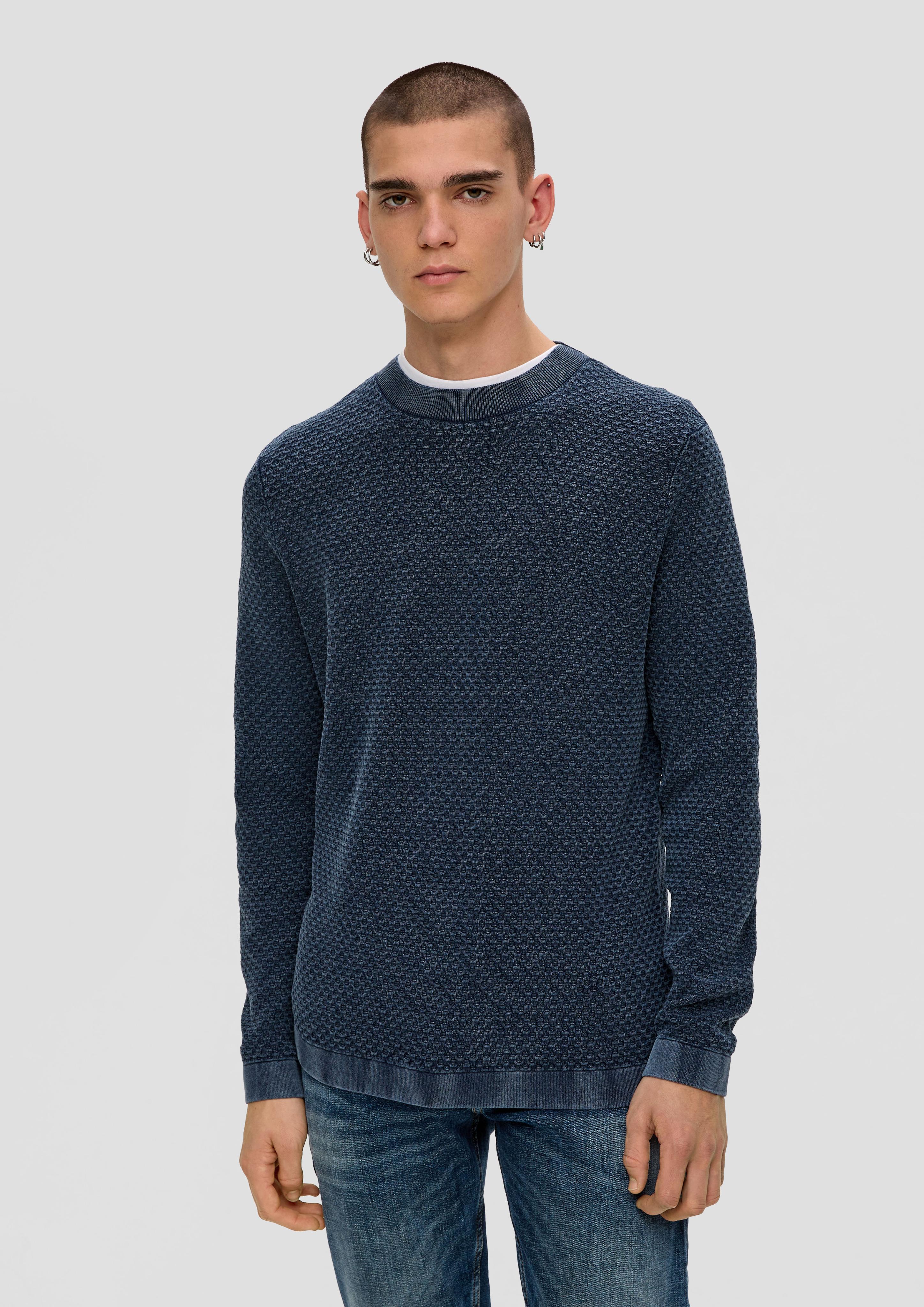 Strickpullover mit Waschung  2151766-5884