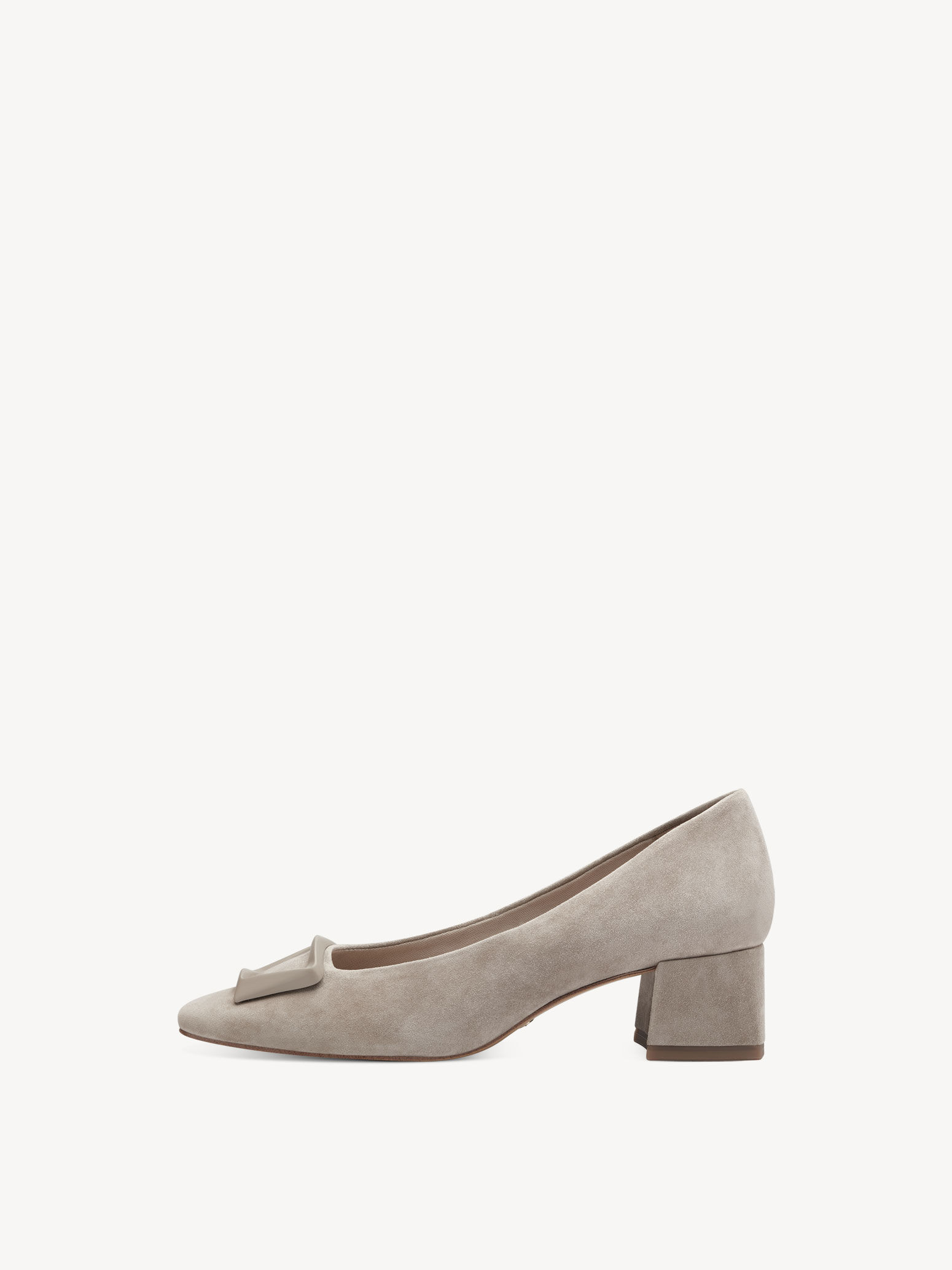 Escarpin en cuir - beige