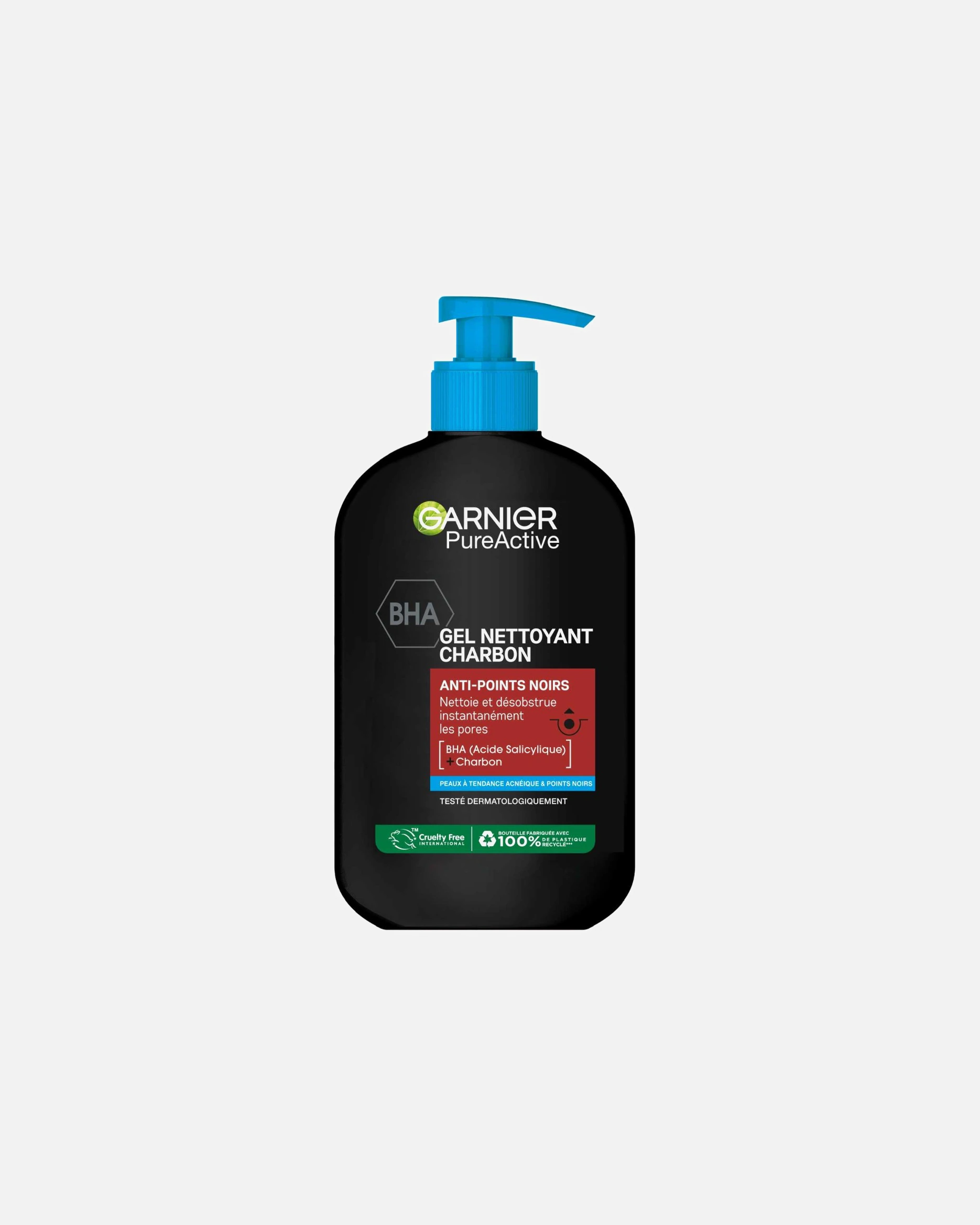 Garnier Żel oczyszczający do twarzy z węglem drzewnym przeciw zaskórnikom