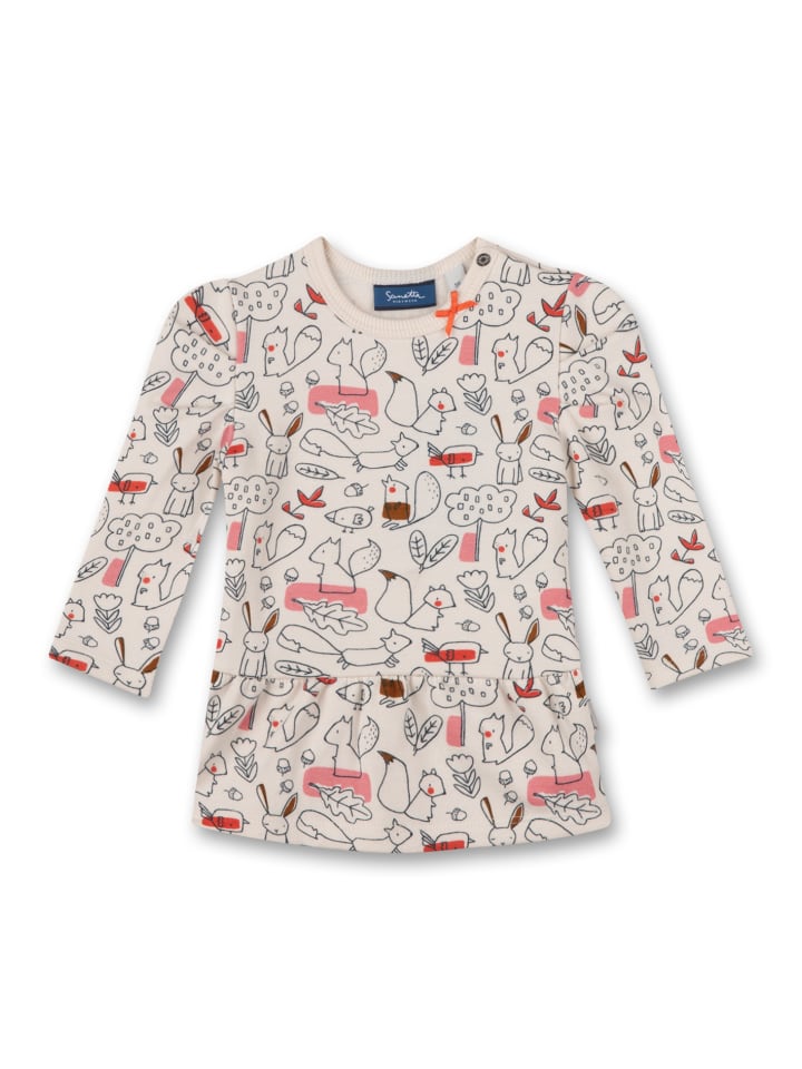 Sanetta Sweatkleid in Beige günstig kaufen