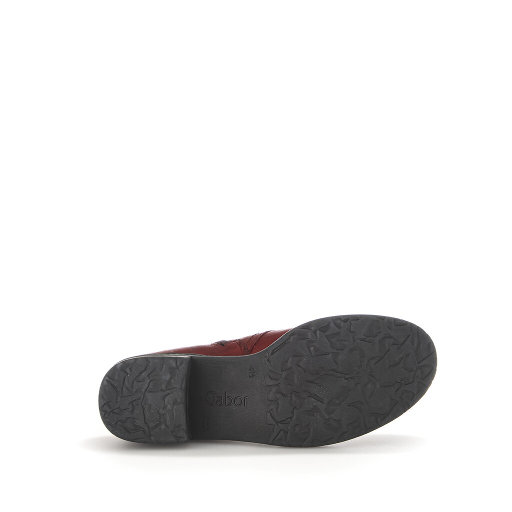 Gabor fashion Schnürstiefelette rot