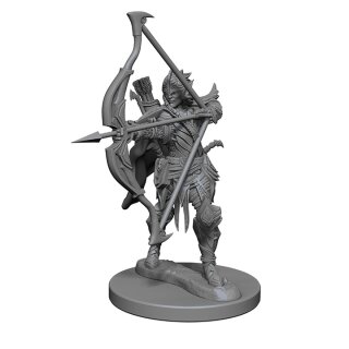 Elf Male Fighter: Pathfinder Deep Cuts Unpainted Minis