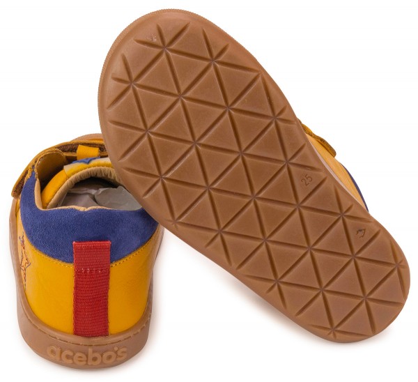 Acebos ~ MidCut Klettschuh Leder ~ Mustard