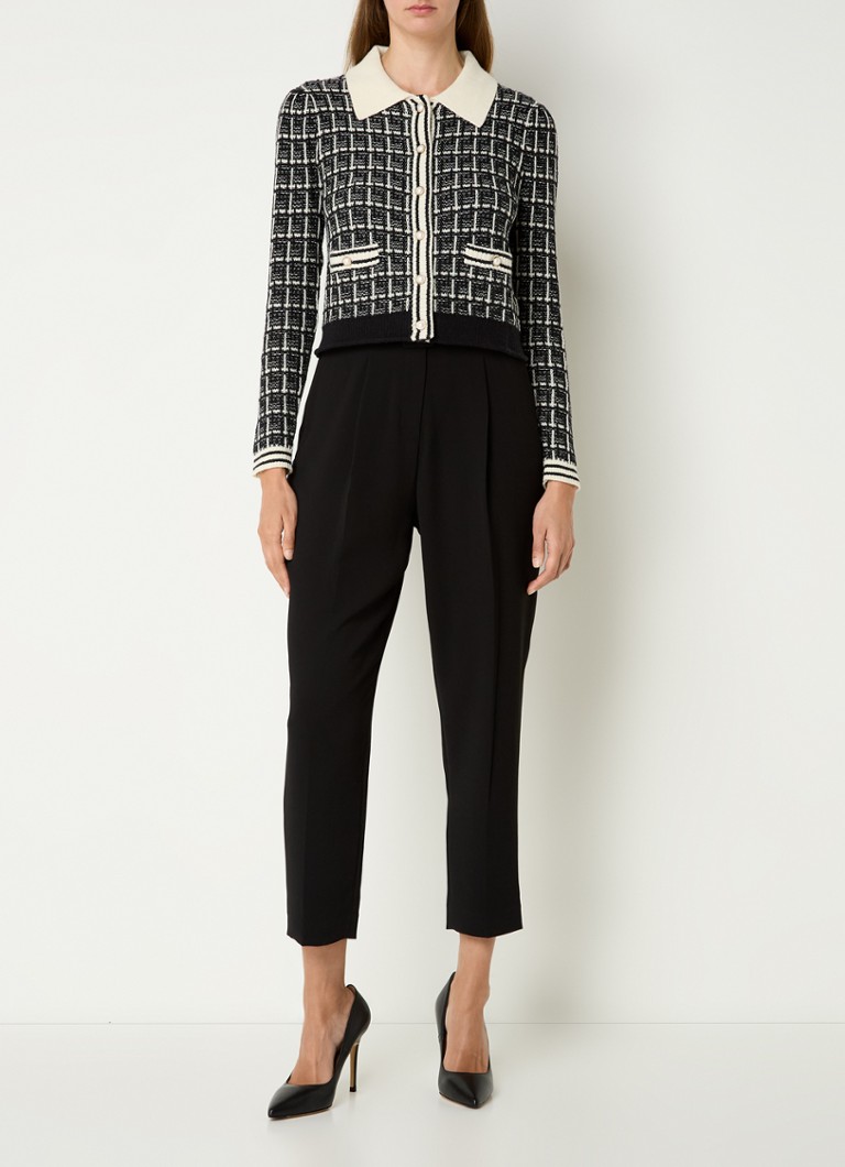 LKBennett Aliyah bouclé jacket with patch pockets