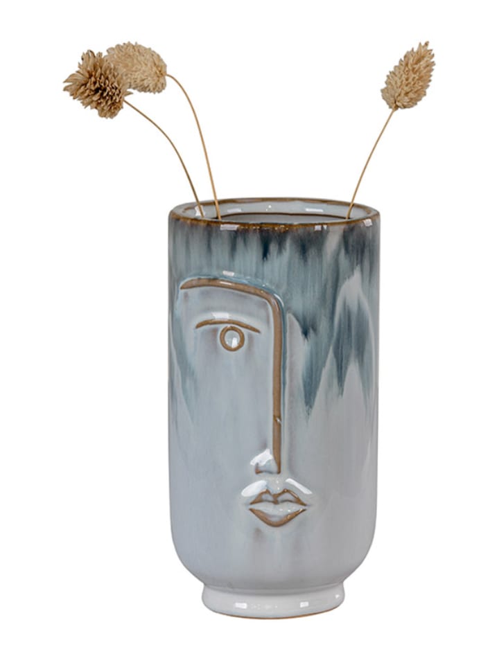 House Nordic Vase in Blau - (H)17 x Ø 9,5 cm günstig kaufen onesize