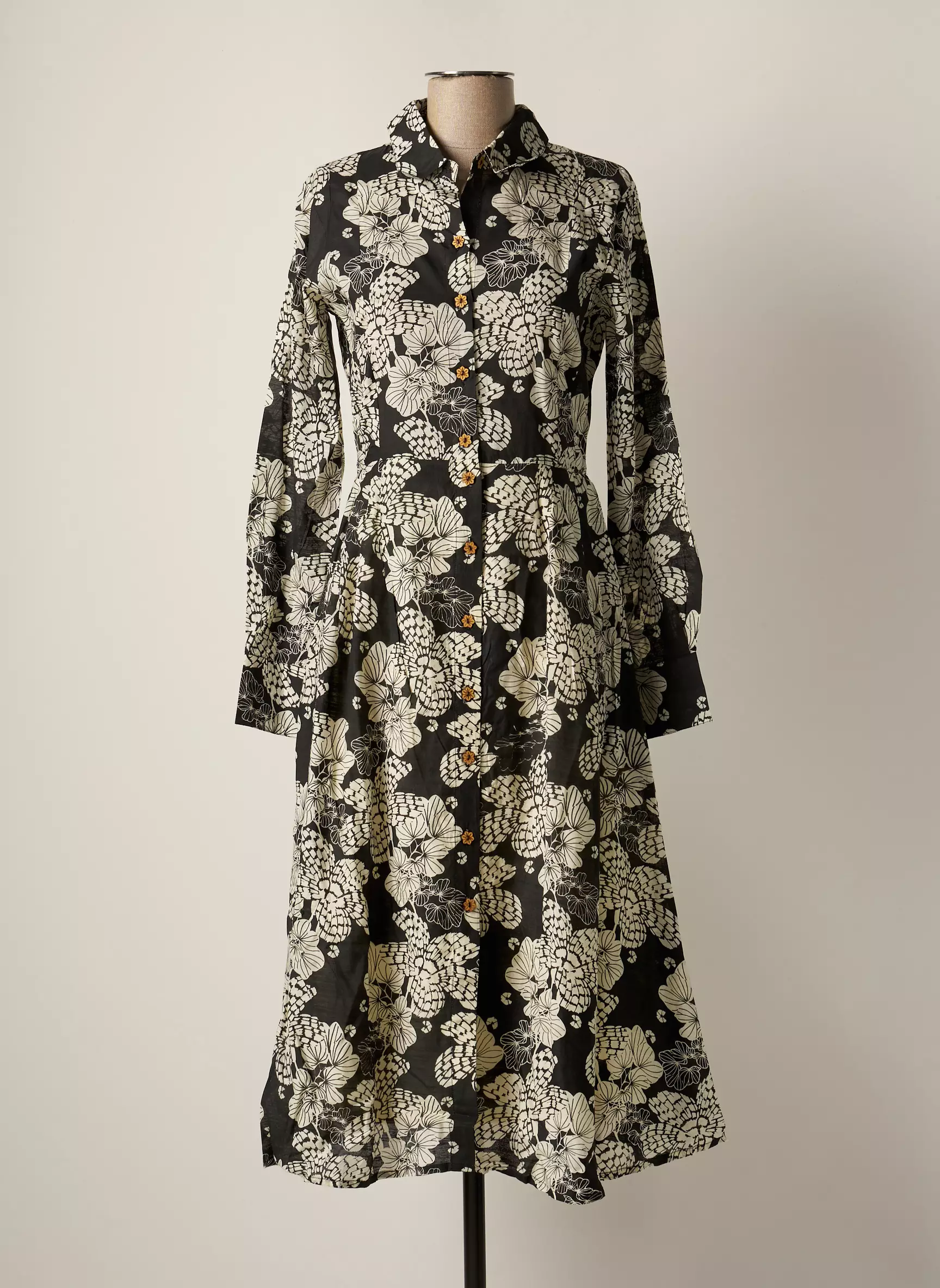 Chicosoleil Robes Mi Longues Femme couleur noir