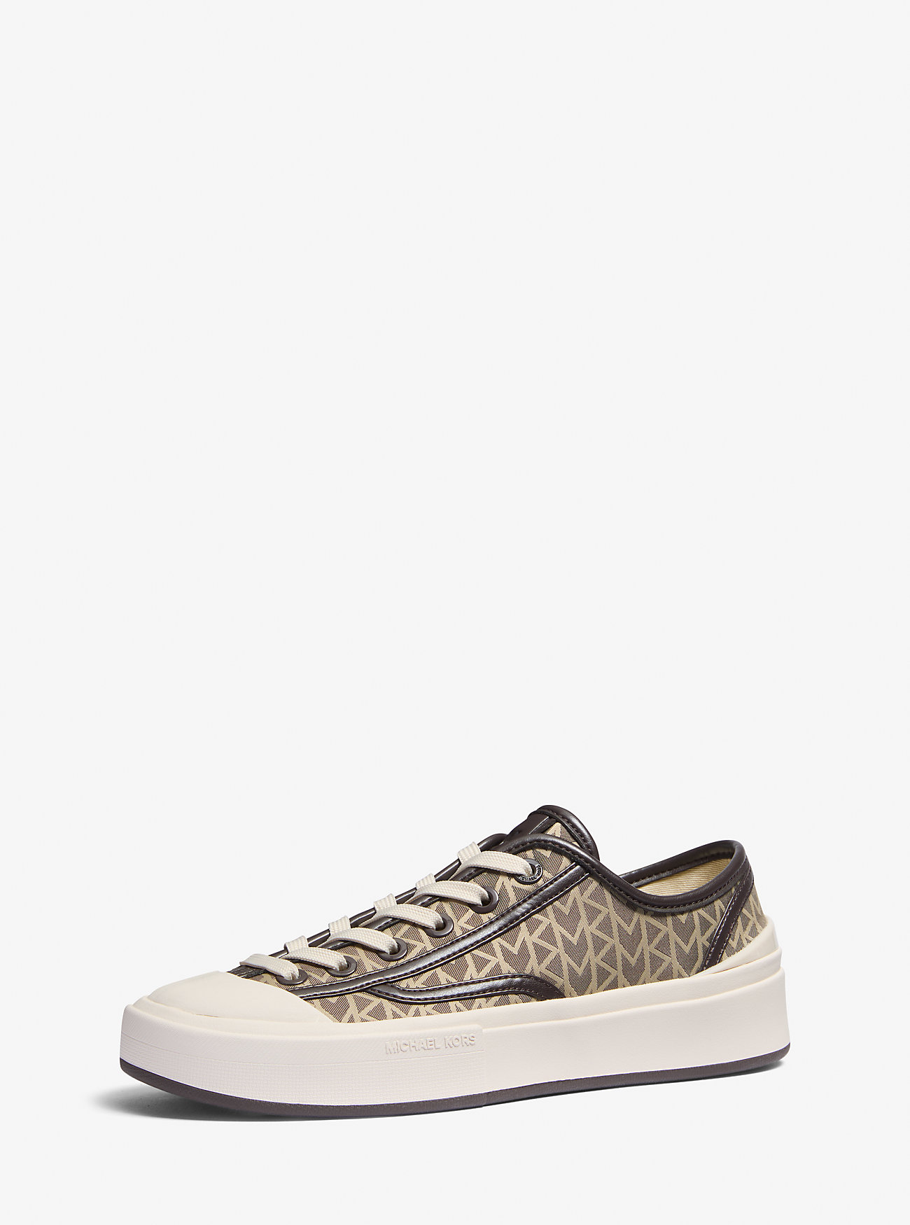 Buty sportowe Jude MK2000 z logo Jacquard – NATURALNE