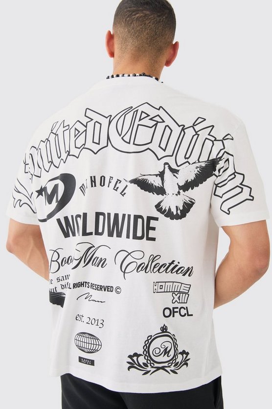 Oversize T-Shirt mit Logo