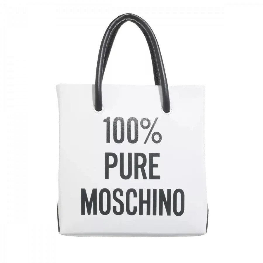 Moschino - Moschino Shoulder Bags Leder White - weiß