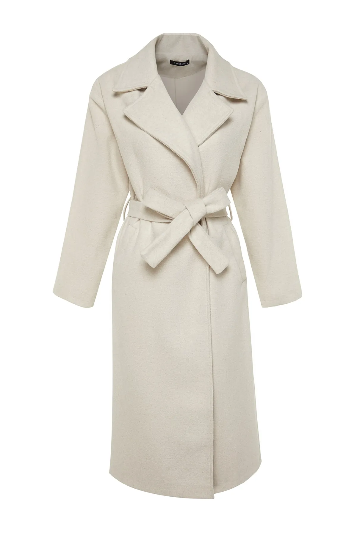 Trendyol Modest  Mantel - Beige - Basic