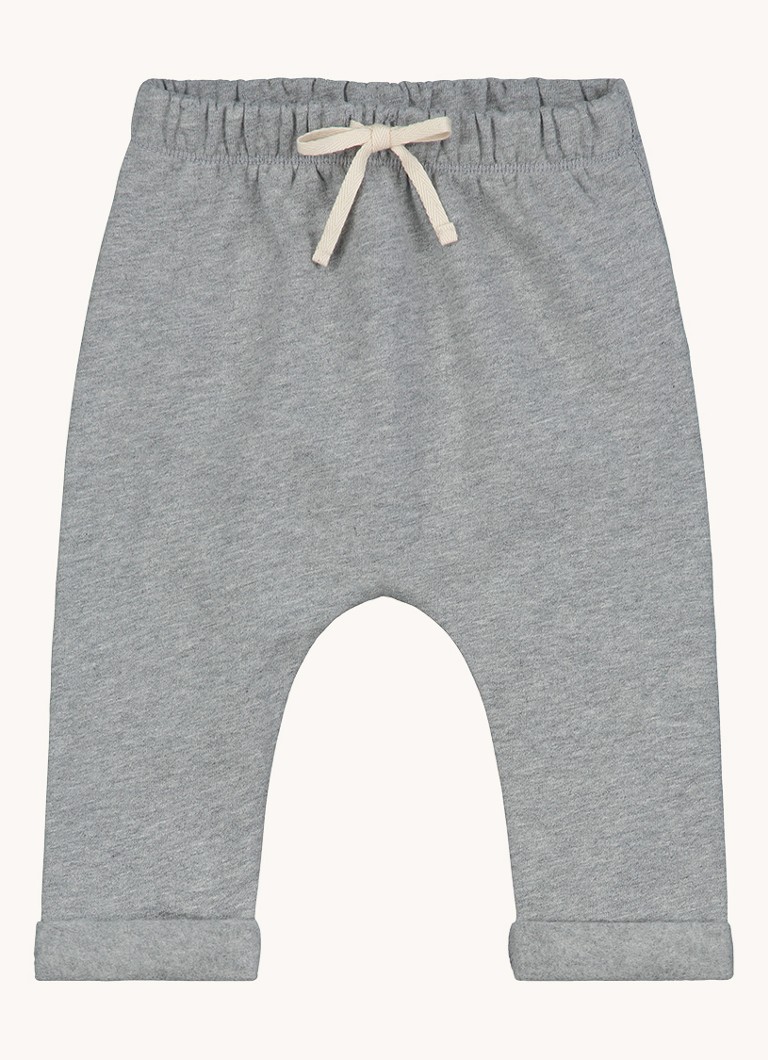 Gray Label Tapered fit jogging trousers made of organic cotton