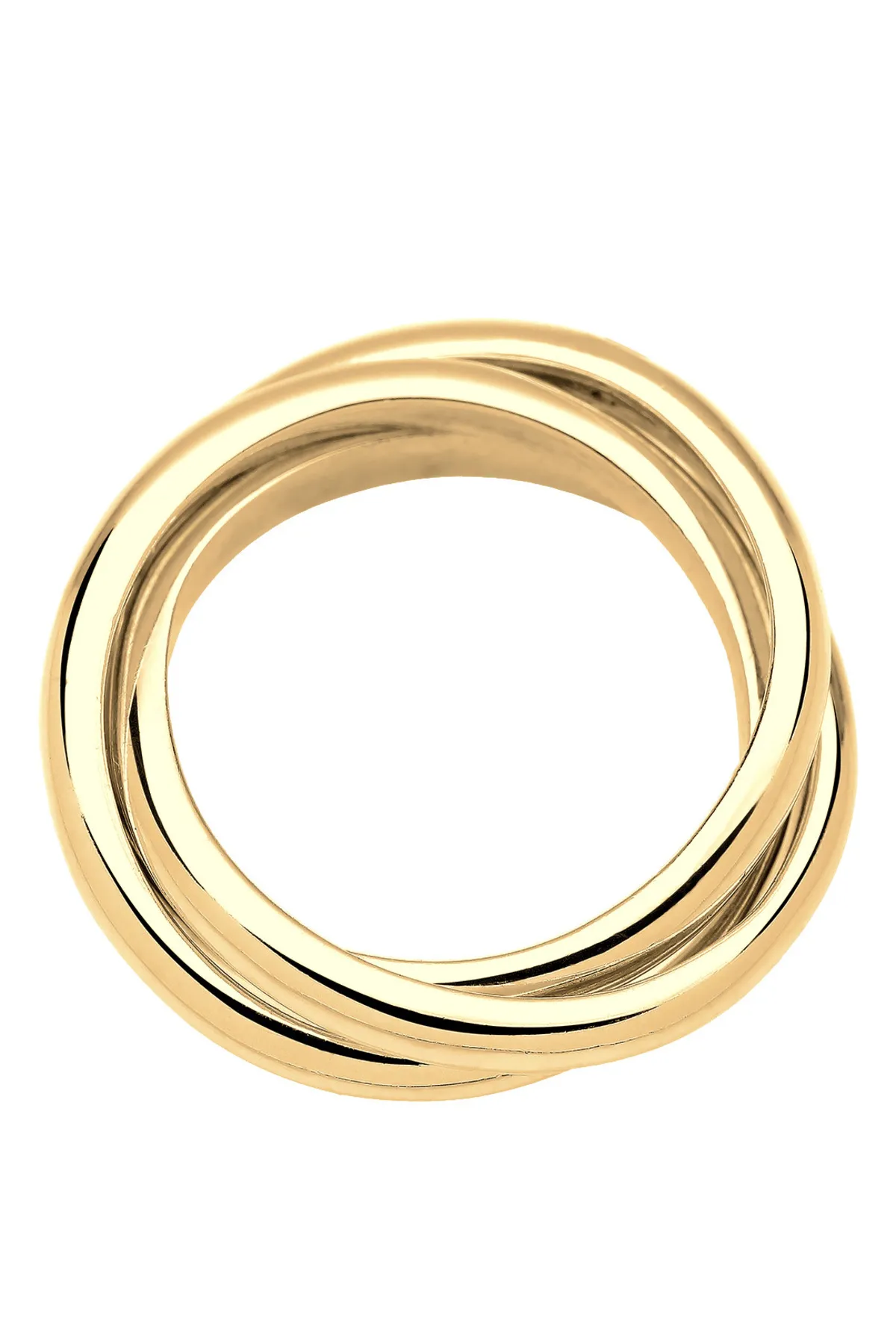 ELLI  Ring Basic Wickelring Klassisches Design 925 Silber