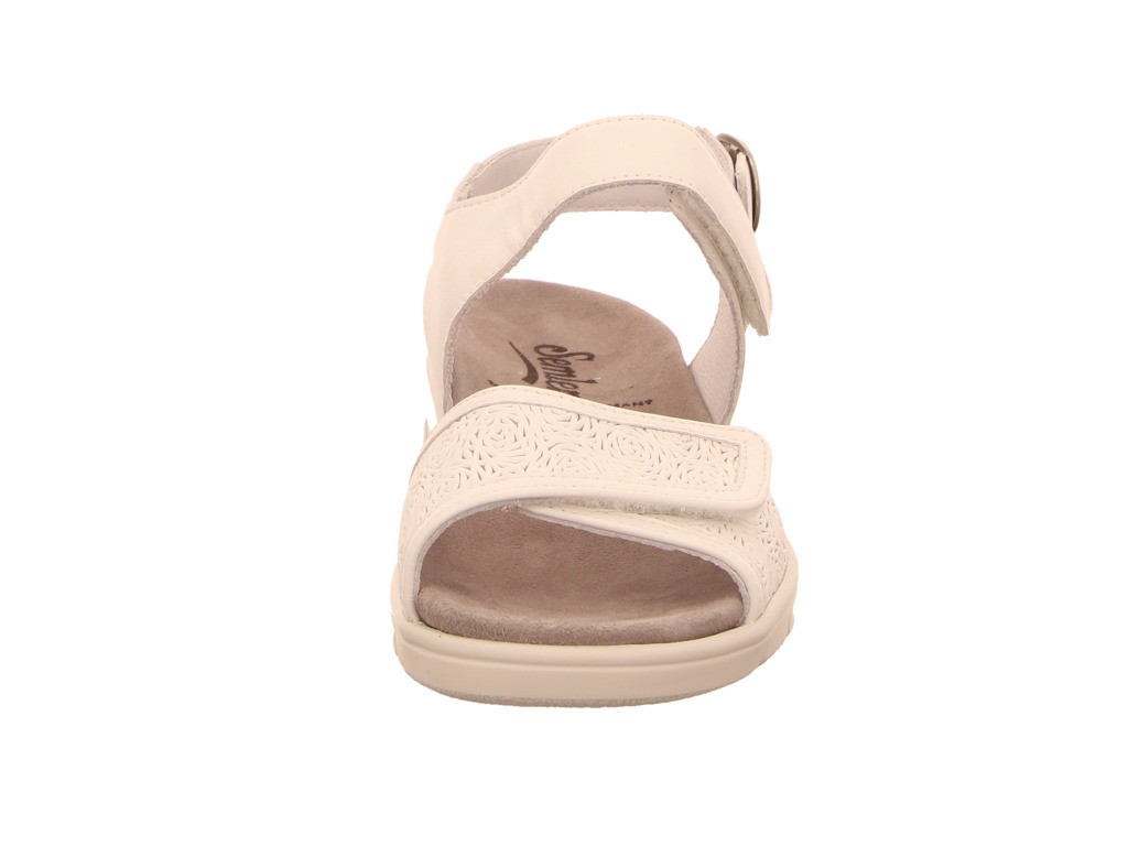 SEMLER Klassische Sandalen weiss