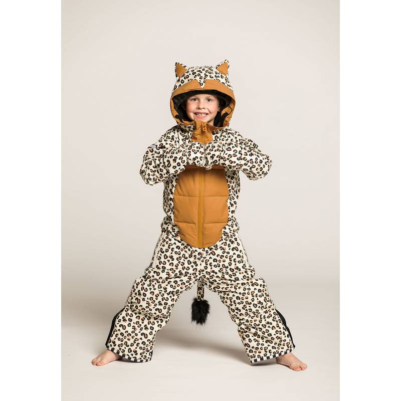 WeeDo CHEETADO Leopard Black Schneeanzug Kinder