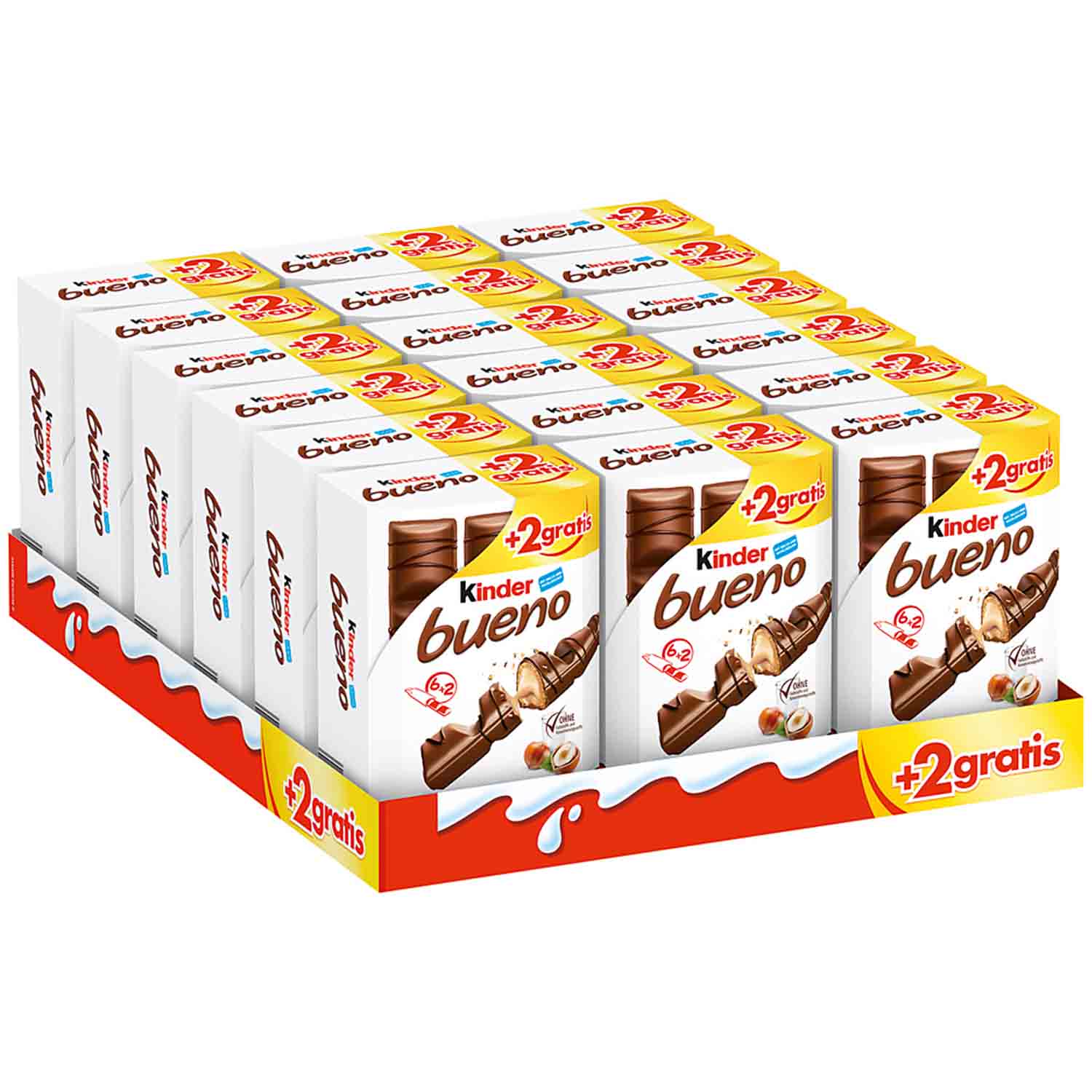 kinder bueno 6er + 2 gratis