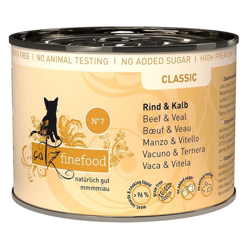 Sparpaket catz finefood 24 x 200 g zu TOP-Preisen