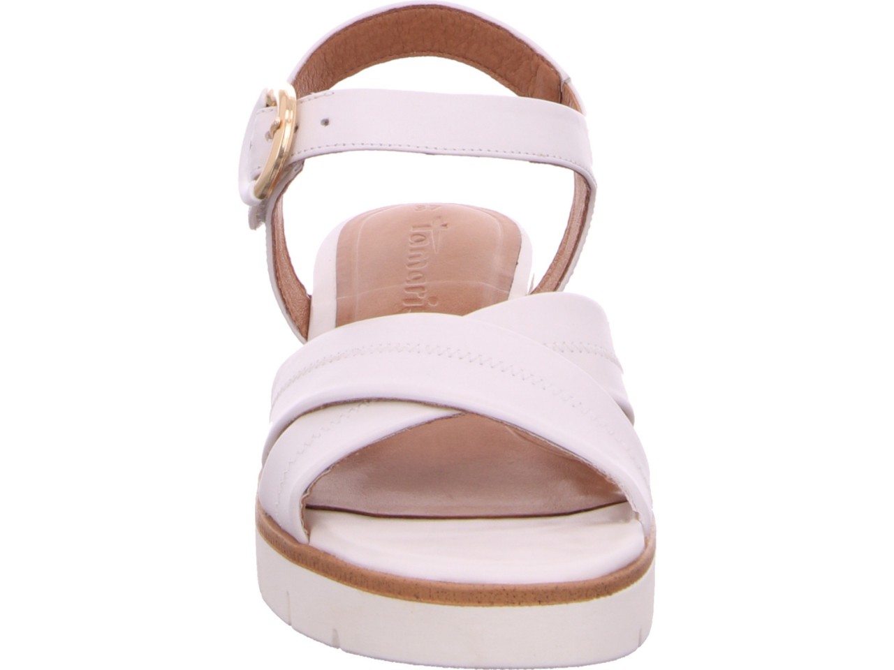 TAMARIS Klassische Sandalen weiss