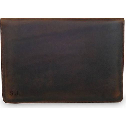 Buckle & Seam Terra Laptophülle Leder 35 cm