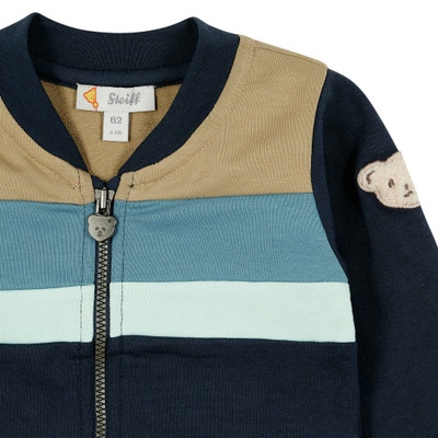 Sweatjacke, dunkelblau für Jungs