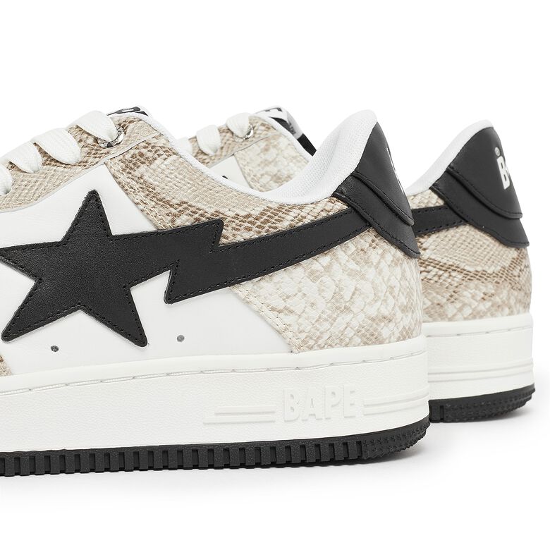 A Bathing Ape Wmns Snake Bape Sta M1 beige