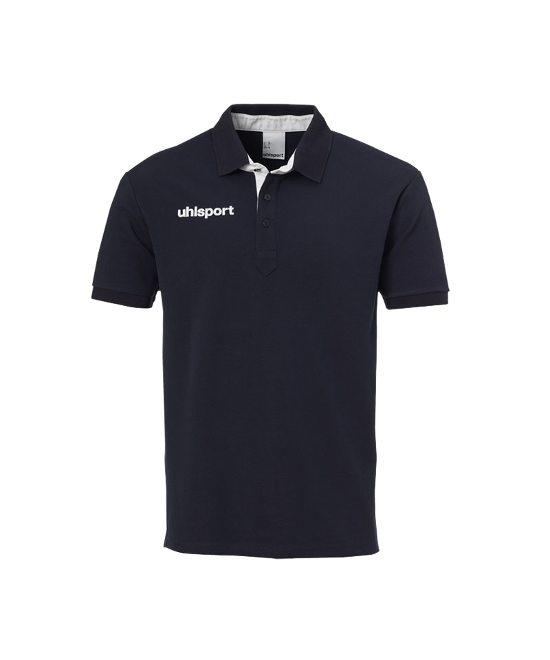Uhlsport Essential Prime Poloshirt Schwarz F01