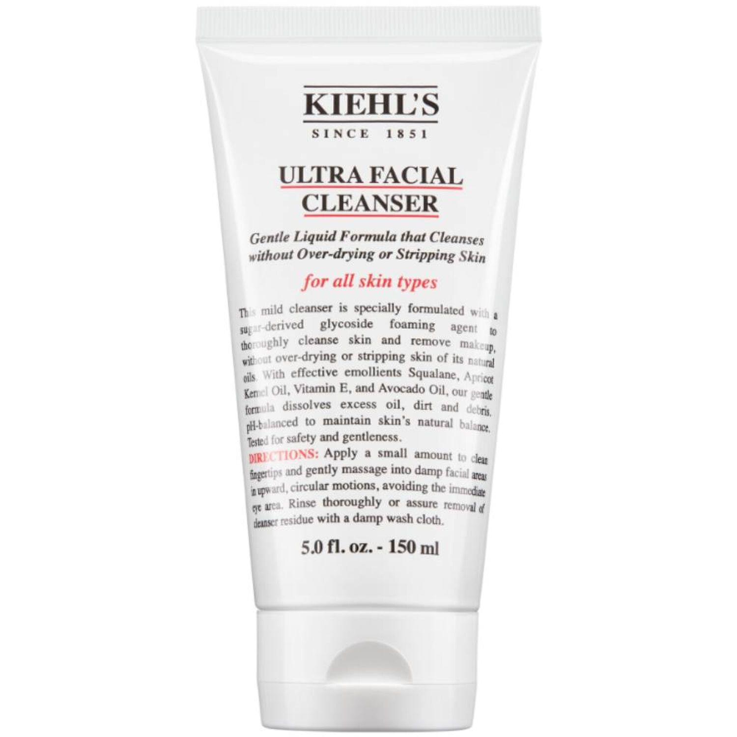 kiehl's Ultra Facial Cleanser Nettoyant visage tous types de peaux même sensibles 150 ml
