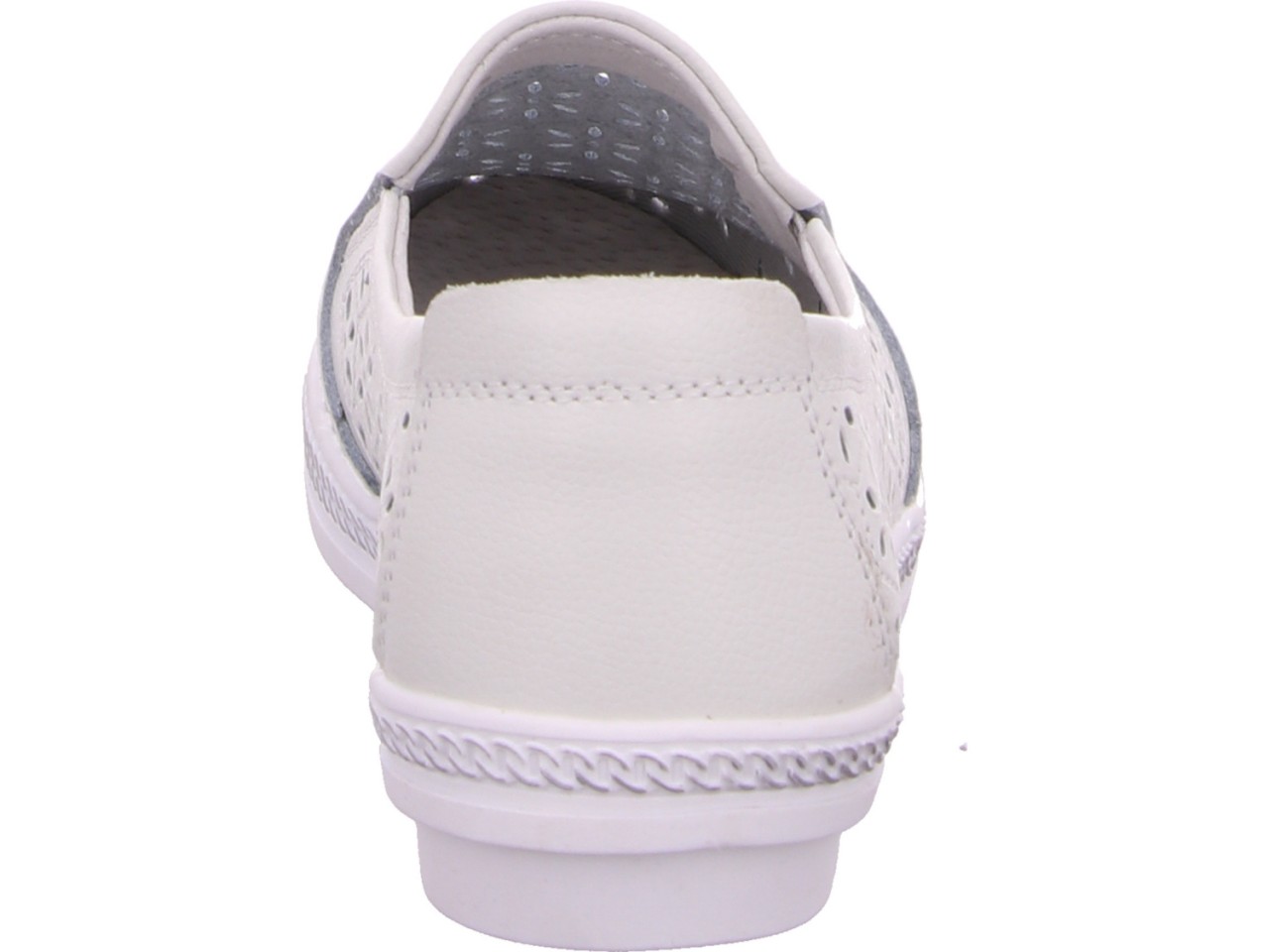 DIVERSE Sportliche Slipper weiss