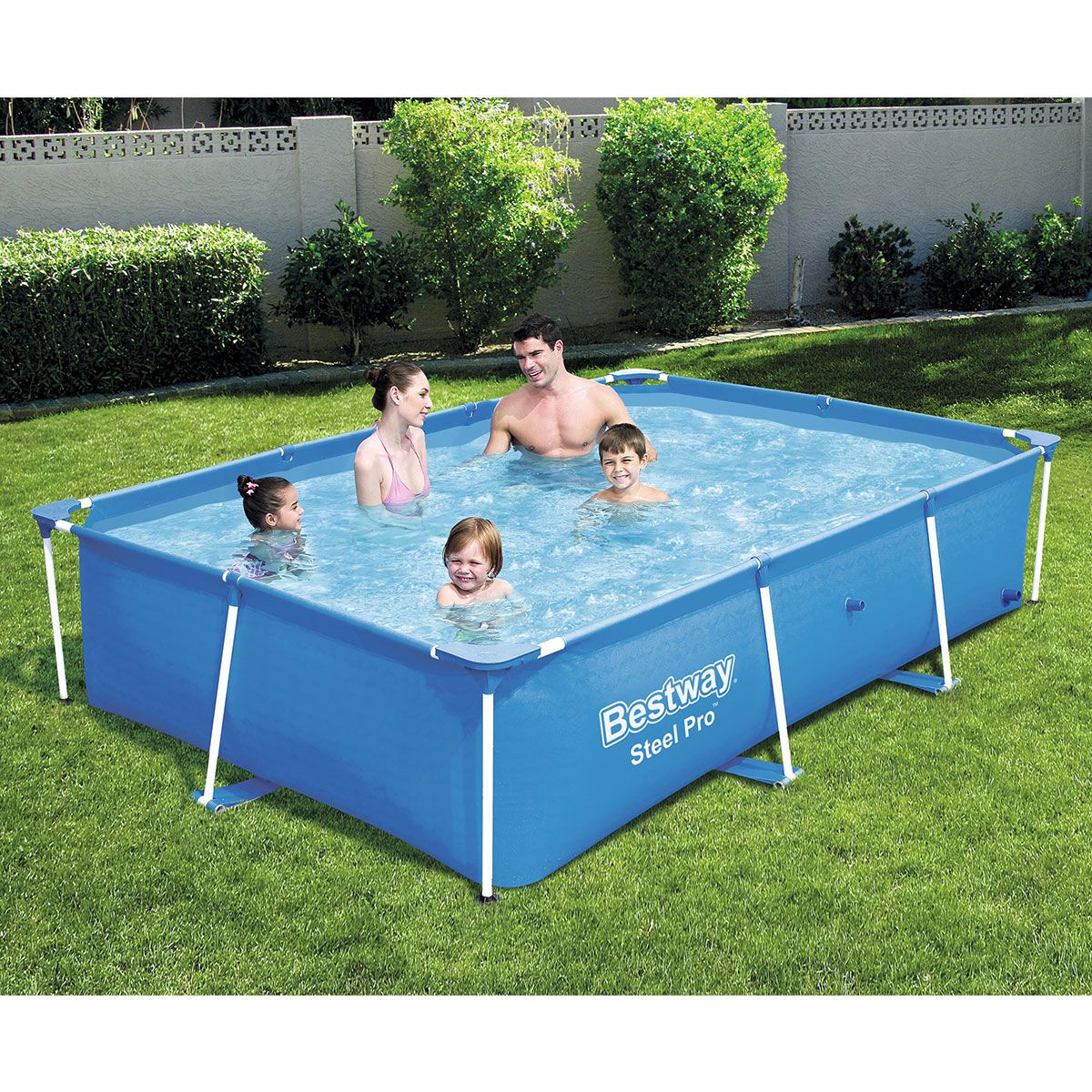 Bestway 259 x 170 x 61 cm Steel Pro frame zwembad