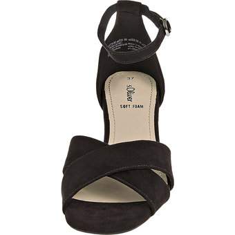 s.Oliver Sandale in schwarz