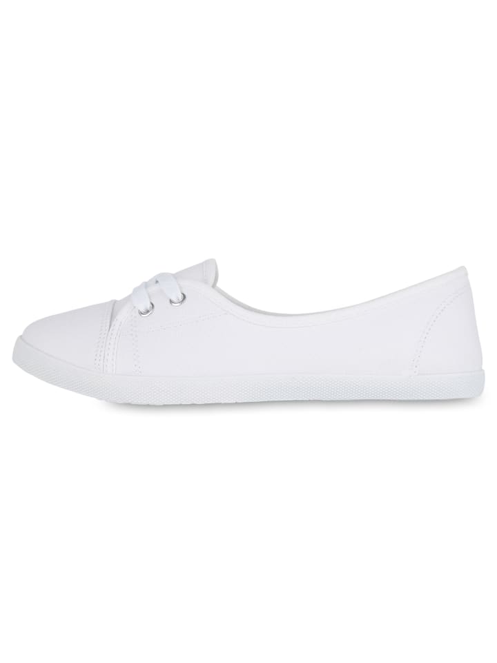 VAN HILL Sportliche Ballerinas Allison in Weiss günstig kaufen