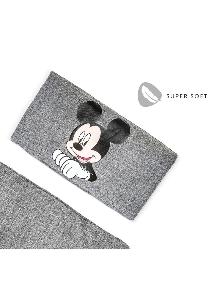 Hauck Hochstuhlauflage & Sitzverkleinerer - Disney Deluxe in grau günstig kaufen onesize