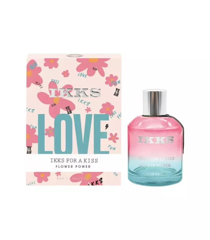 IKKS FOR A KISS FLOWER POWER Eau de Toilette Vaporisateur