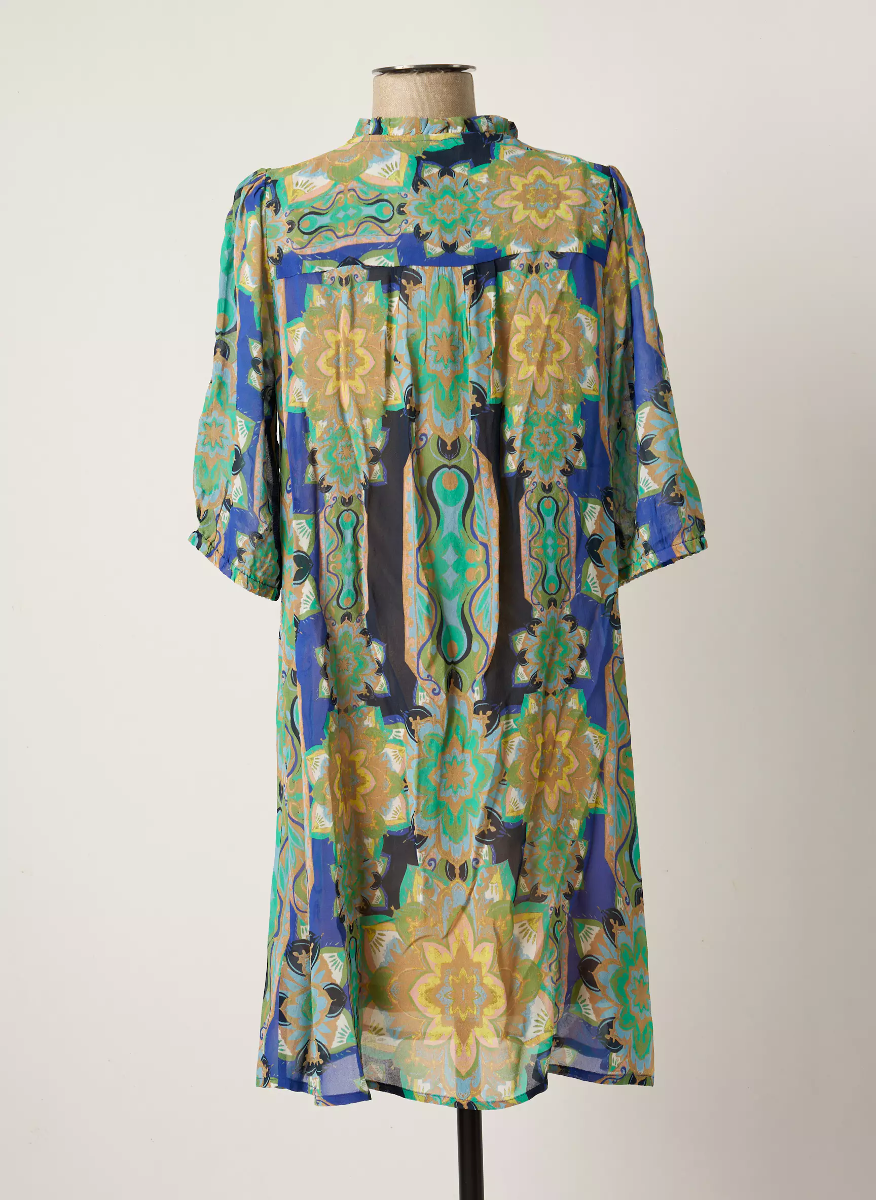 Cream Robes Mi Longues Femme couleur vert