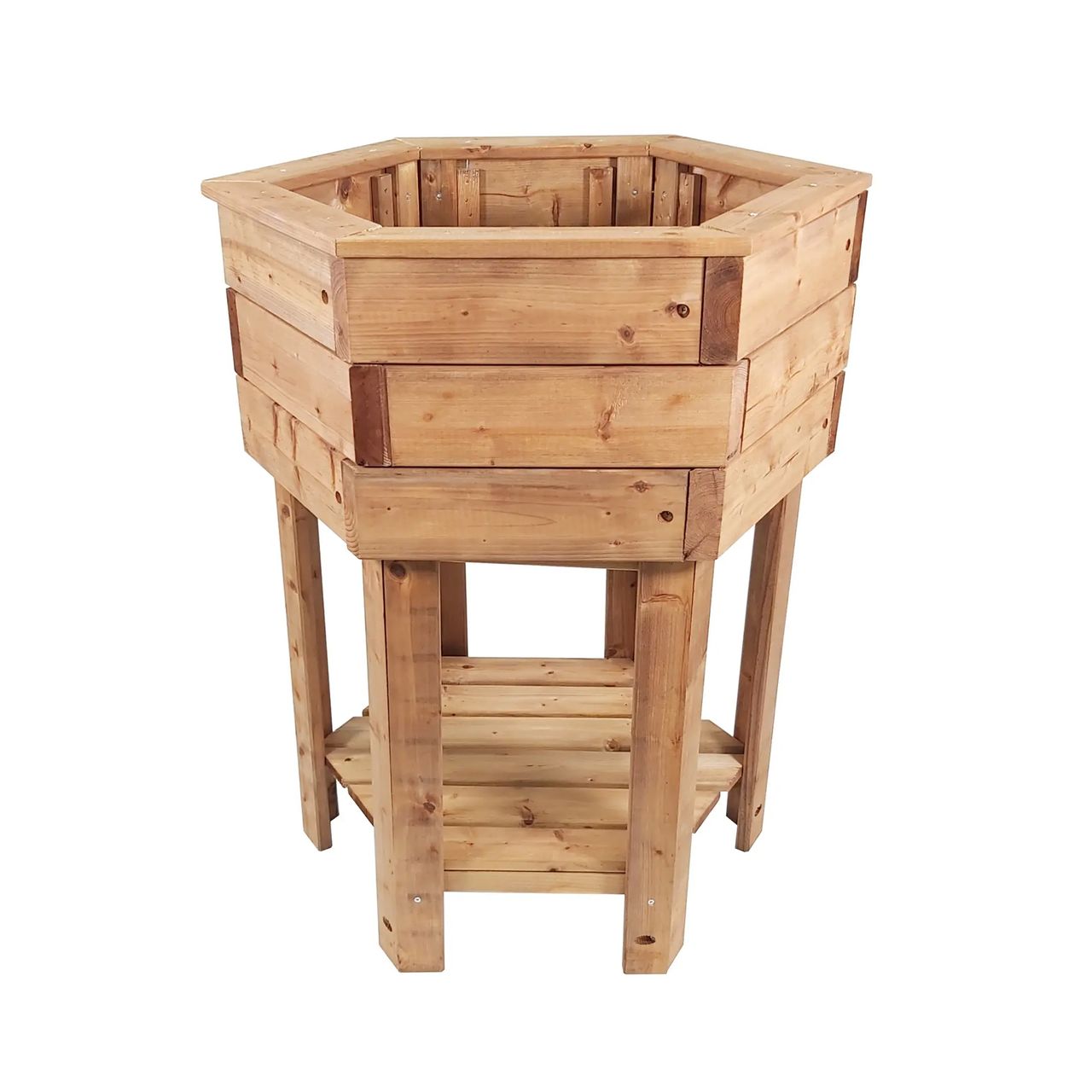 Lemodo hoher Pflanzkasten aus Holz, Hochbeet