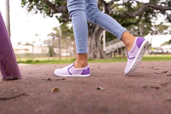 Xero kids ~ Dillon Canvas Slip-On ~ Orchid Petal
