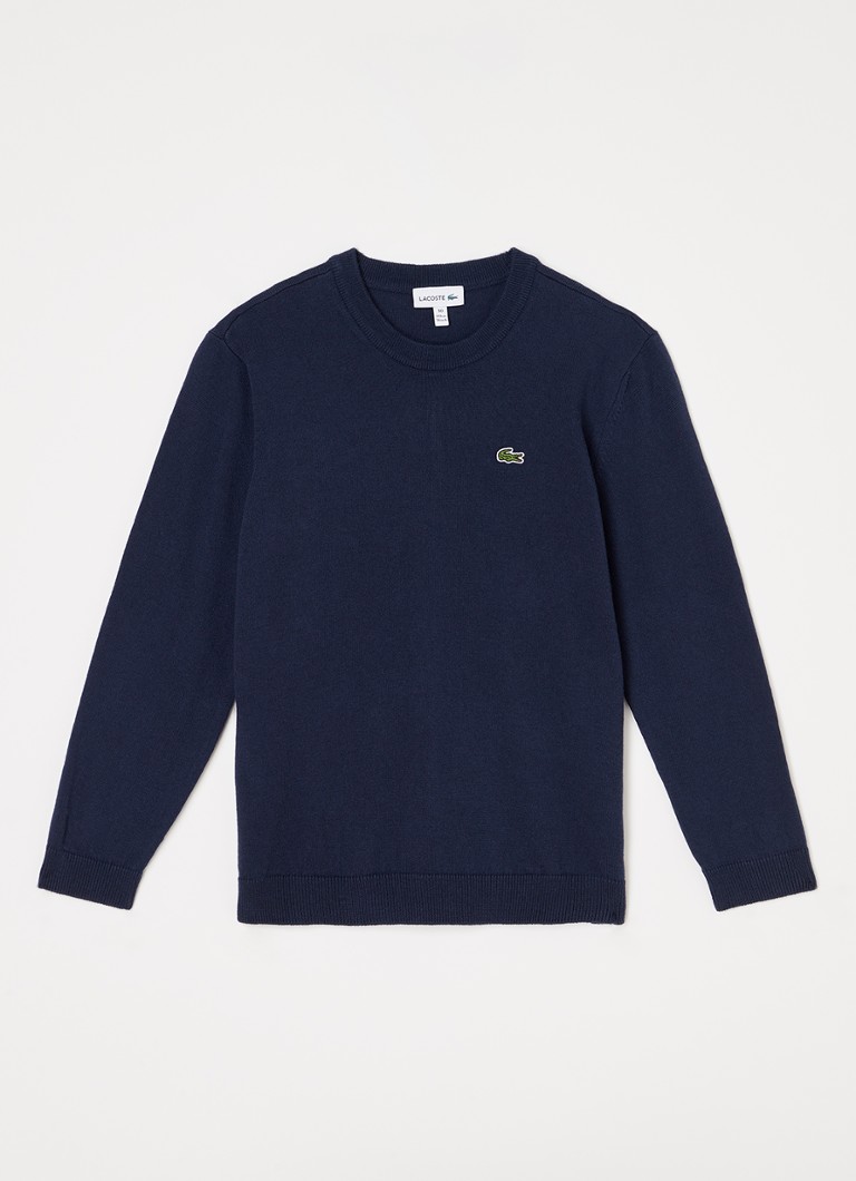 Lacoste pulover od fino pletene mješavine vune