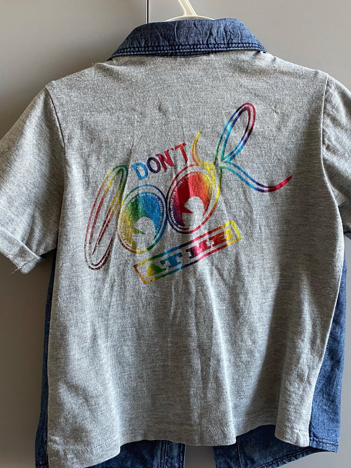 Diesel Kid Hemd in Blau/ Grau günstig kaufen 86